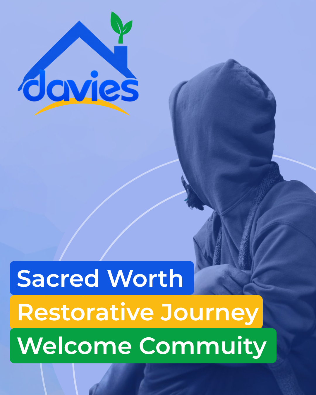 Davies Shelters Sacred Worth campaign graphic